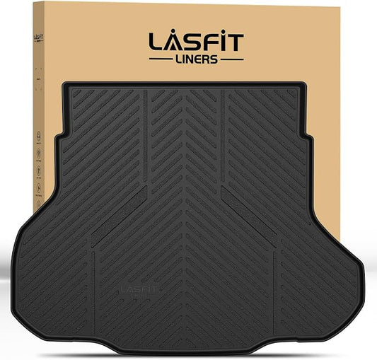LASFIT Cargo Mat for Kia K4 2025 2026, All Weather TPE Custom Fit Car Trunk Mats Cargo Liners Accessories for Kia K4 2025-2026, Black