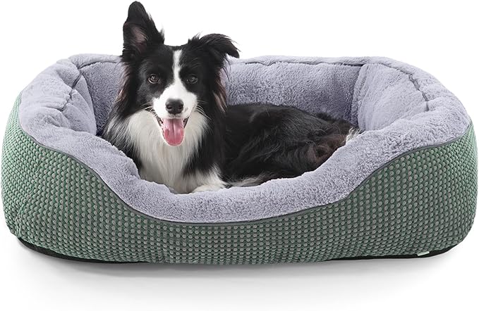 Dog Bed Medium Size, Orthopedic Warming Soft Calming Sleeping Durable with Anti-Slip Bottom