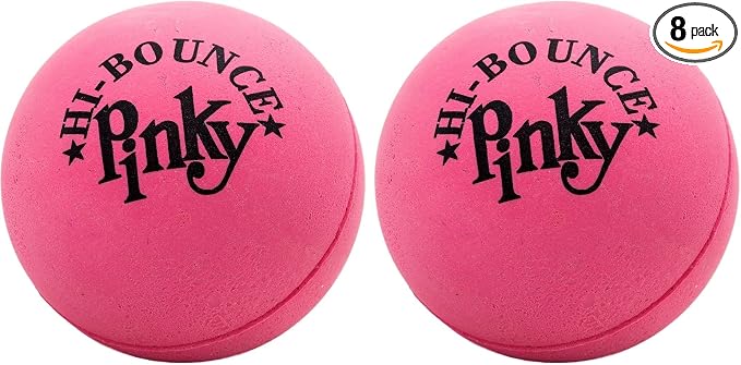 JA-RU Super Bounce Pinky Ball (1 Bouncy Ball) Outdoor Games & Indoor Playground Kids Toys. Massage Therapy Stress Balls. Sports Party Favors & Carnival Prizes in Bulk. 976-1p (Pack of 2)