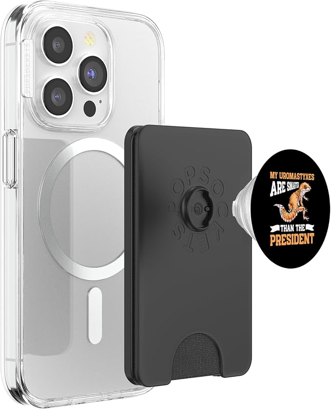 Love Uromastyx PopSockets PopWallet for MagSafe