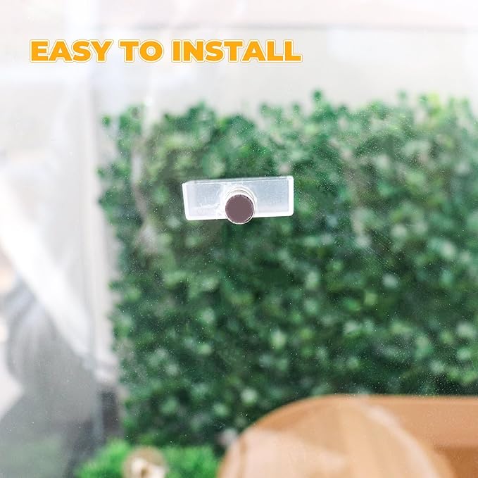4 Pack Jumping Spider Accessories, Tiny Water Dish with Magnet for Jumping Spider, Tarantula Enclosure Accessories, Little Food Bowl for Jumping Spider, Tarantula, Other Small Pets