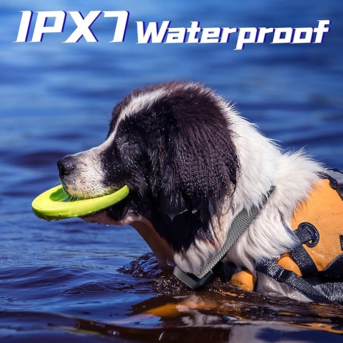 Electronic Training Collar Dog Collar with 3300Ft Remote Range 4 Training Modes Rechargable IPX7 Waterproof Electric Dog Collar with Remote for Large Medium Small Dogs
