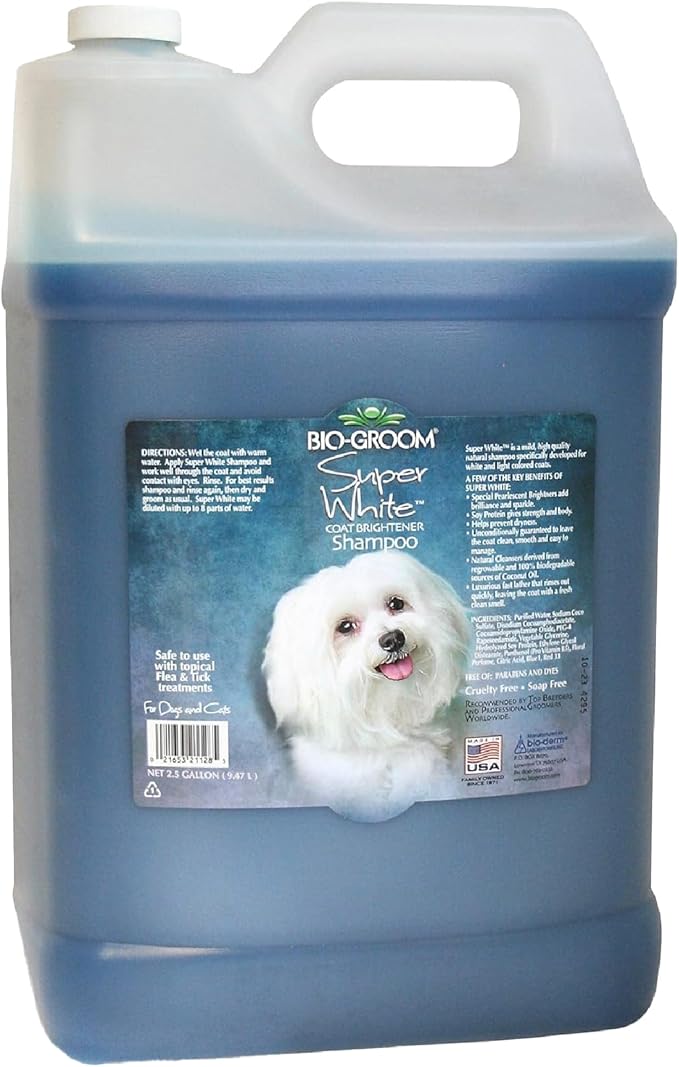 Bio-Groom Super White Coat Brightener Shampoo