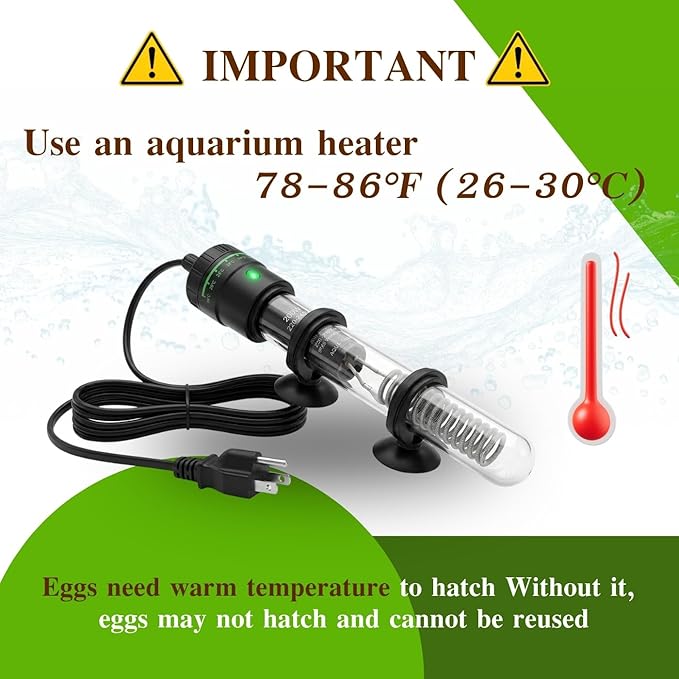 Moina macrocopa Eggs (Water Flea) - for Hatching, Freshwater Live Fish Food for Newborn Fry, Betta Fish and Other Aquatic Species. Encourages Natural Hunting Behavior in Fish. 3 Capsules
