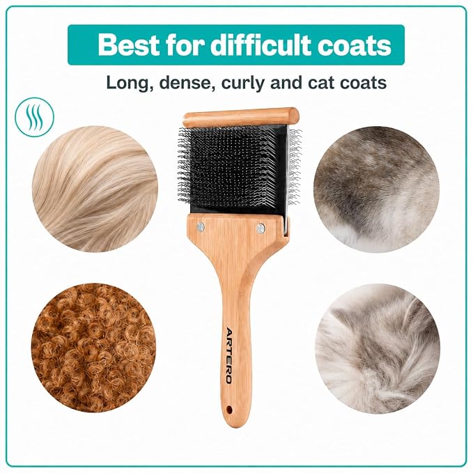 Artero Double Flexible Brush (2 in 1) (M - Nature Collection)
