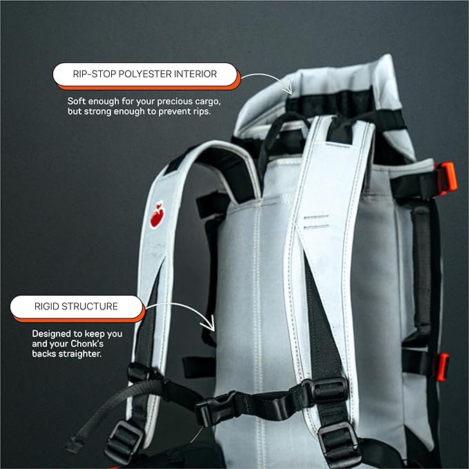 Maxine One Dog Backpack Carrier for Medium Dogs (Black) | Adjustable & Ergonomic Pet Carrier, Built to be Safer, Hands Free Travel & Hiking, Front Facing, Featured in Wired Magazine