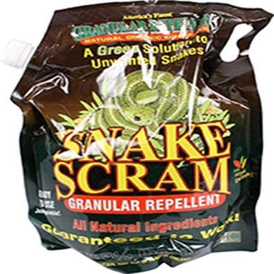 16003 Snake Scram Shaker Bag, 3.5 Pounds - Improved.,IMPROVED - Snake Scram (3.5-Pounds)