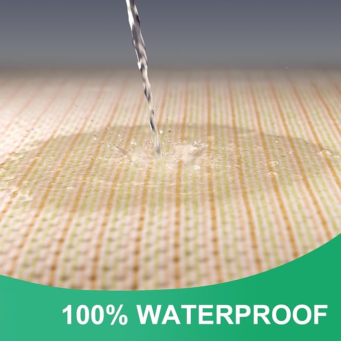 KELISITING Incontinence Bed Pads - 55" x 39" Washable Waterproof Underpads (Pack of 1) - Reusable Extra Large 4-Layer Soft Pee Pads for Adults, Women, Elderly - for Sofa, Couch, Furniture