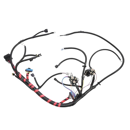 Engine Wiring Harness 7.3 L, Fit for 2000-2001 Ford F250 F350 Super Duty | Fit for 00-01 Ford Excursion / F450 F550 Super Duty, Powerstroke Diesel Engine, F81Z-12B637-EA, Stand Alone Wire Harness