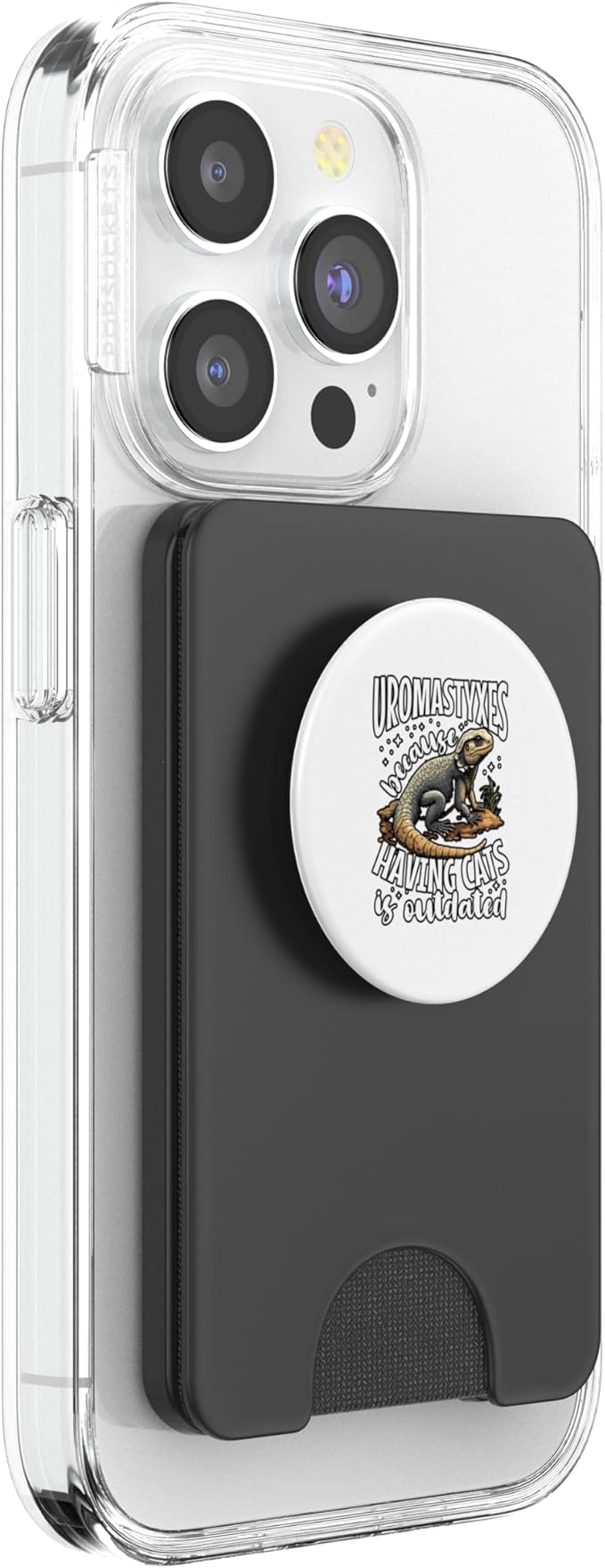 Agame Desert Lizard Owner Thorn Tailed Reptile Uromastyx PopSockets PopWallet for MagSafe