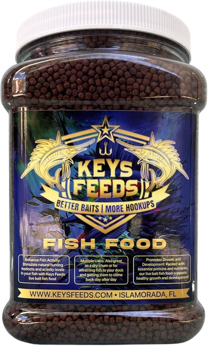 Live Bait Fish Food (Medium Grip Jar)