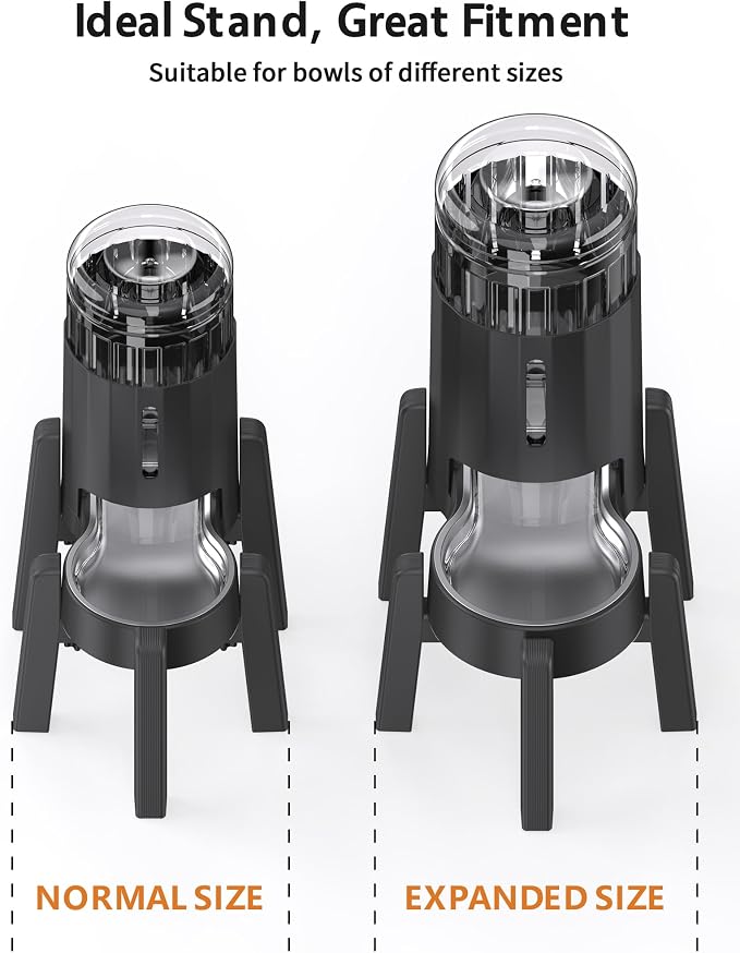 Dog Water Dispenser Stand, Pet Automatic Feeder Holder [Stand Only] | Elevated Pet Water & Food Bowl for Medium Dogs, Stable and Anti-Slip Raised Bowl