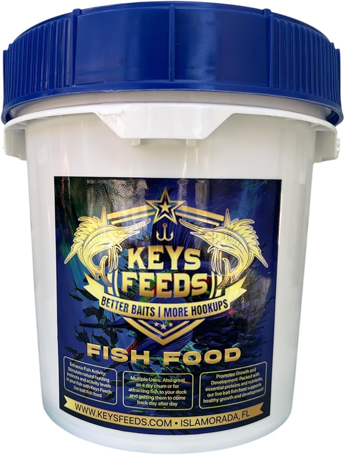 Live Bait Fish Food (Large Screw Top Pail)