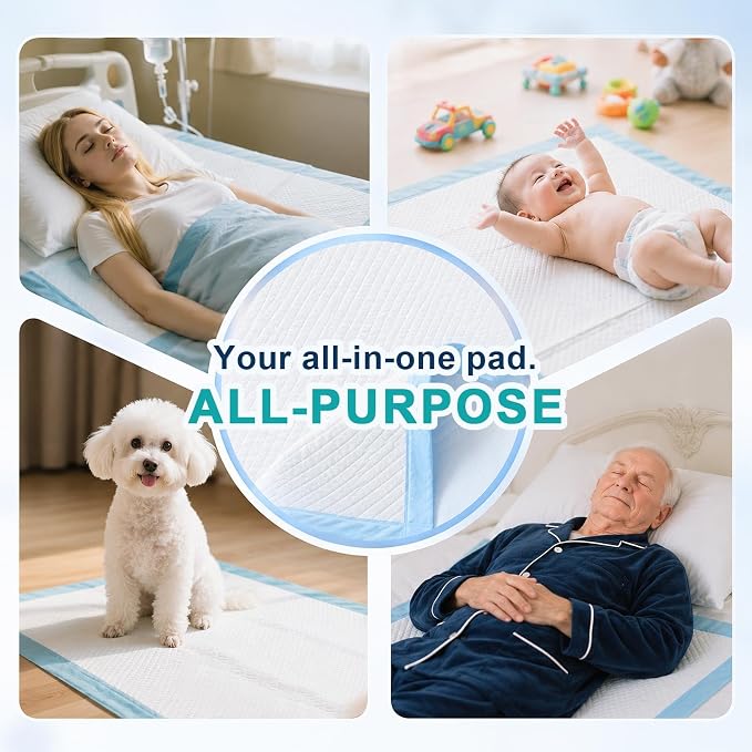 Dog Pee Pads Extra Large 55"X31" Puppy Pads for Dogs XXXXL 40 Count | Leak-Proof & Super Absorbent Dog Pee Pads Thicken Disposable Potty Pads Puppy Training Pads for Cats Rabbits