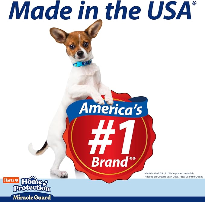 Hartz Miracle Guard Dog and Puppy Dog Pads Max Absorbency 24 Hour Use Odor Eliminating No Leaks, Regular Size 50 Count (Pack of 3)