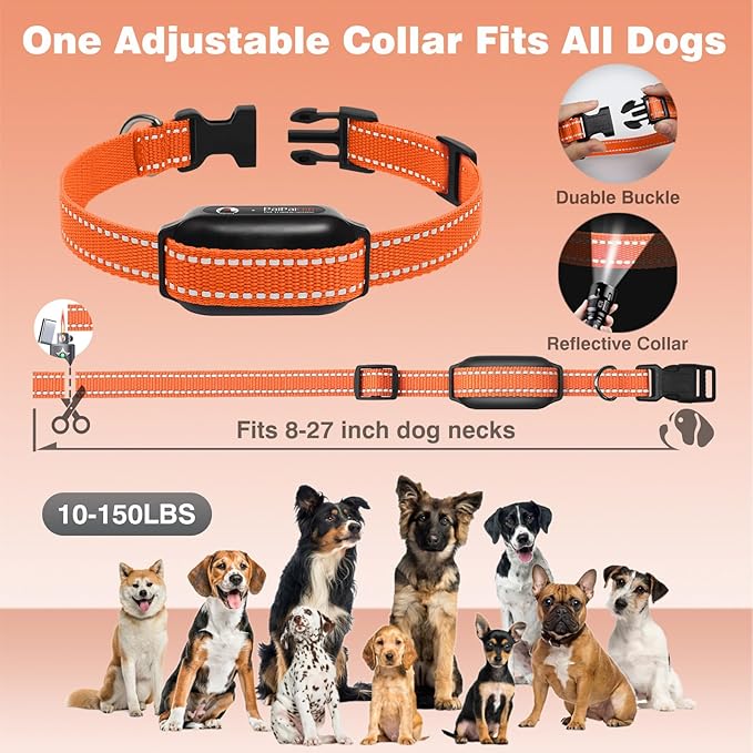 PaiPaitek Vibrating Dog Collar No Shock - 3300ft Dog Training Collar with Remote for 10-120lbs Small Medium Large with Beep, Vibration, Ultrasonic Modes, Security Lock & No Prongs