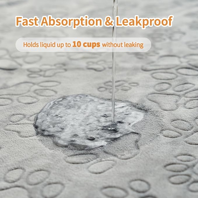Reusable Puppy Pads, Washable Pee Pads, Leakproof 48"x 30" 16 Pack | High Absorbency Dog Training Pads, Wee Wee Pads With Waterproof Non-Slip Base For Indoor Potty, Crates, Playpen & Senior Dogs