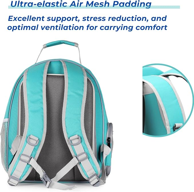 Expandable Cat Backpack Carrier for Large Cats & Small Dogs - Airline Approved Pet Bubble Backpack with Dual-Side Expansion, Perfect for Travel, Hiking & Outdoor Adventures, Up to 16lbs