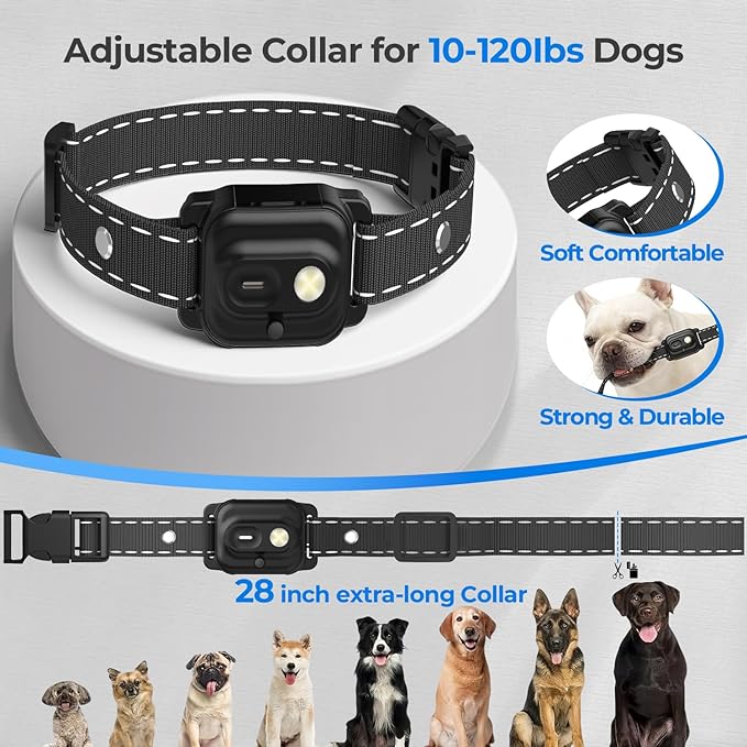 RPZ Dog Shock Collar with Remote Control, Dog Training Collar, E Vibration Collar for Large Medium Small Dogs, 4 Training Modes Rechargeable IPX7 Waterproof 4200FT, Orange
