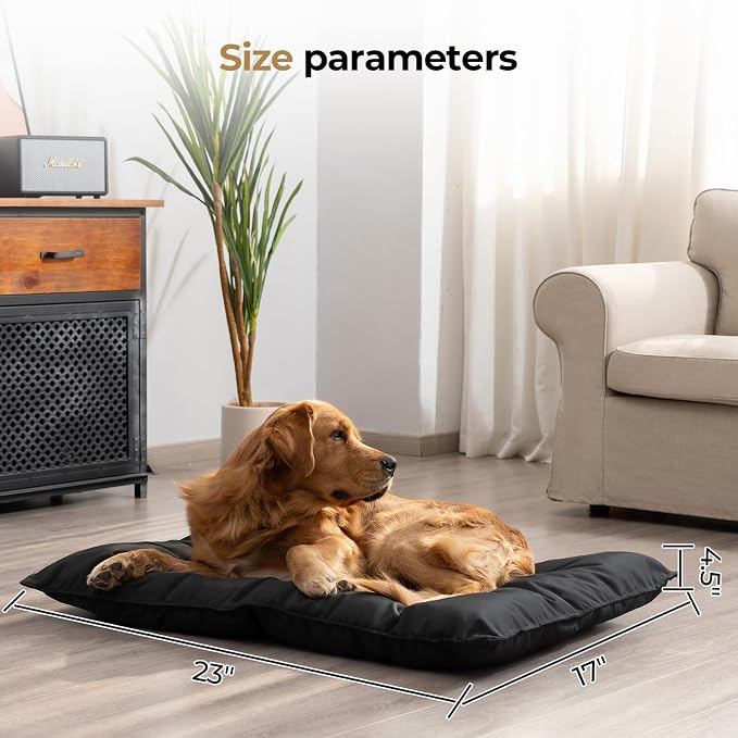 Chew Proof Indestructible Dog Bed,X-Small (17"x23") | Durable,for Aggressive Chewers,Tough,chew resistant, non chewable,Machine Washable & Waterproof,Indoor Outdoor