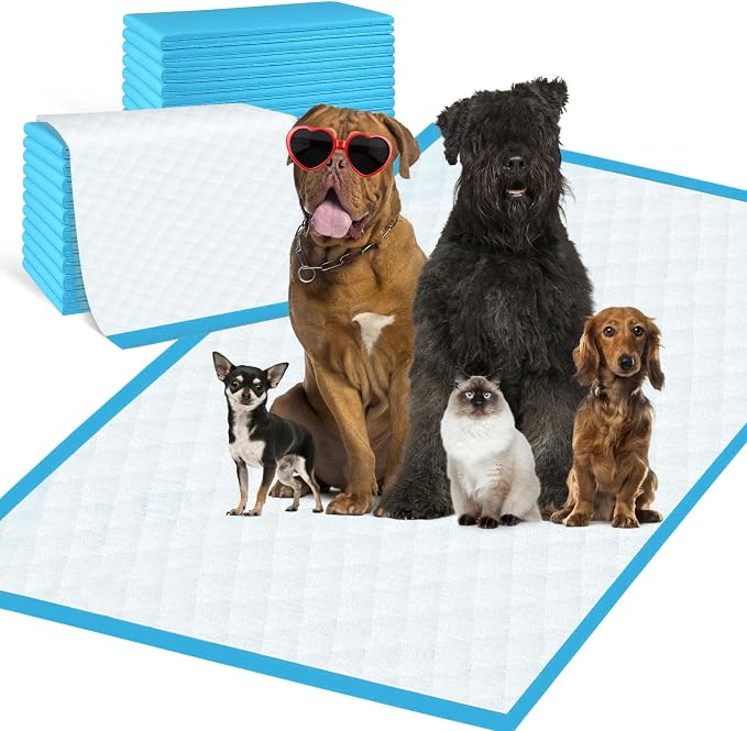 Pee Pads for Dogs XXXL 31"x55",Puppy Pads 40 Count | Extra Large, Disposable Thicken, For Doggie Rabbits, Incontinence Underpads, Ultra Absorbent & Quick-Dry