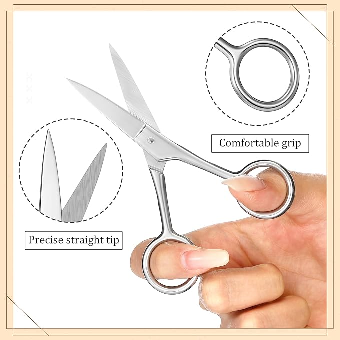 Maitys 10 Set Appreciation Gifts Bulk Beard Brush Comb Scissors,Rectangle | Boar Bristle Beard Brush, for Men Father Colleague Employee