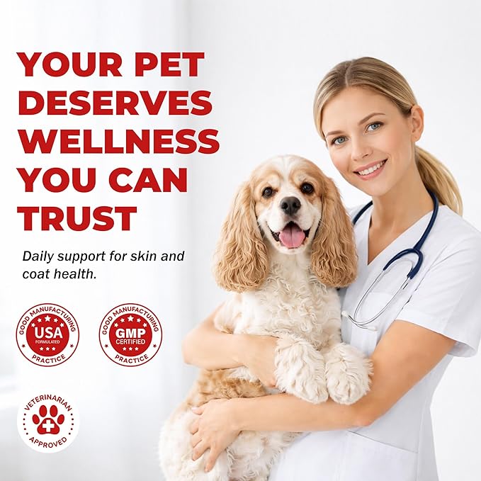 Yeast Infection Treatment for Dogs Shampoo - Allergy Relief, Yeast Infection, Hot Spot & Dry Skin Anti-Itch Treatment Wash - Vet Formula - Healthy Skin & Coat - 473ml / 16 fl oz