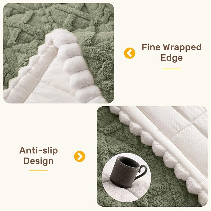 Couch Cover for Dogs, Washable Non Slip Sofa Covers for 3 Cushion Couch Pet Friendly Fuzzy Sofa Protector&Bed Mat for Pets (27.6"x70.9" Green)