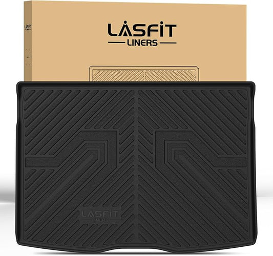 LASFIT Trunk Mat for Jeep Renegade 2015-2023, All Weather TPE Custom Fit Accessories Cargo Mat Liner Trunk Liner, Black