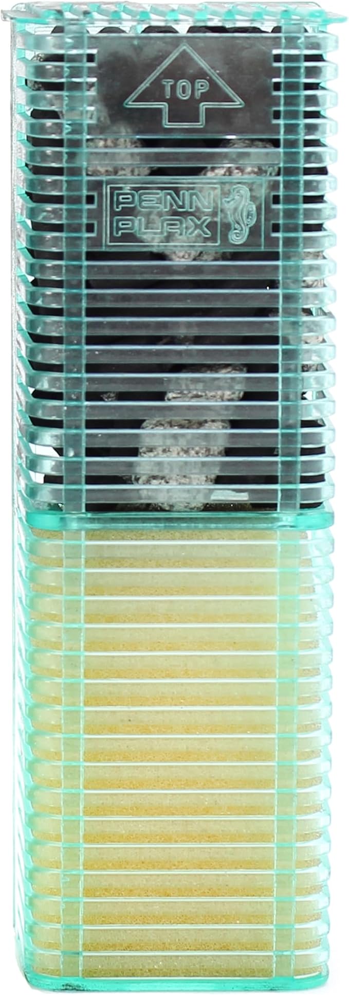 Penn-Plax Small World Aquarium Filter – Comes with a Disposable Media – Safe for Freshwater and Saltwater Setups (SWF1)