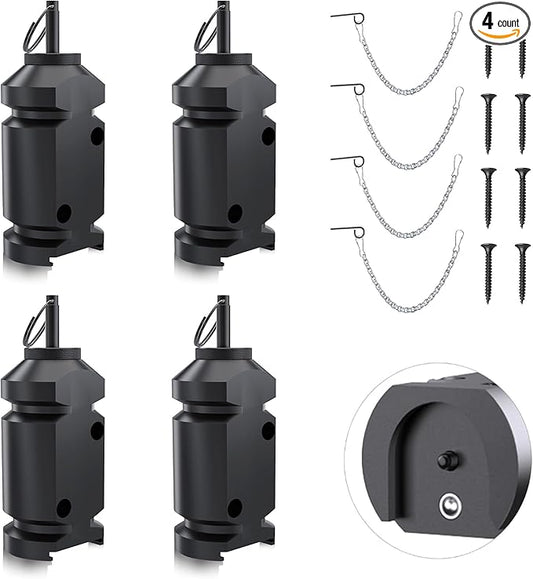 Perimeter Trip Alarm, 12 Gauge Trip Alarm, Camping Trip Wire Alarm Device with Screw and Extension Chains, Early Warning System for Camping and Outdoor Safety/ Bear Deterrent(Suitable Multiple Models)