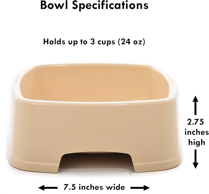 Easy to Feed Pet Bowl with Handle - The Ultimate Reaching Aid and Dog Bowl for Pet Lovers