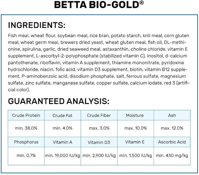 Hikari Betta Bio-Gold Baby Pellets -- 0.088 oz