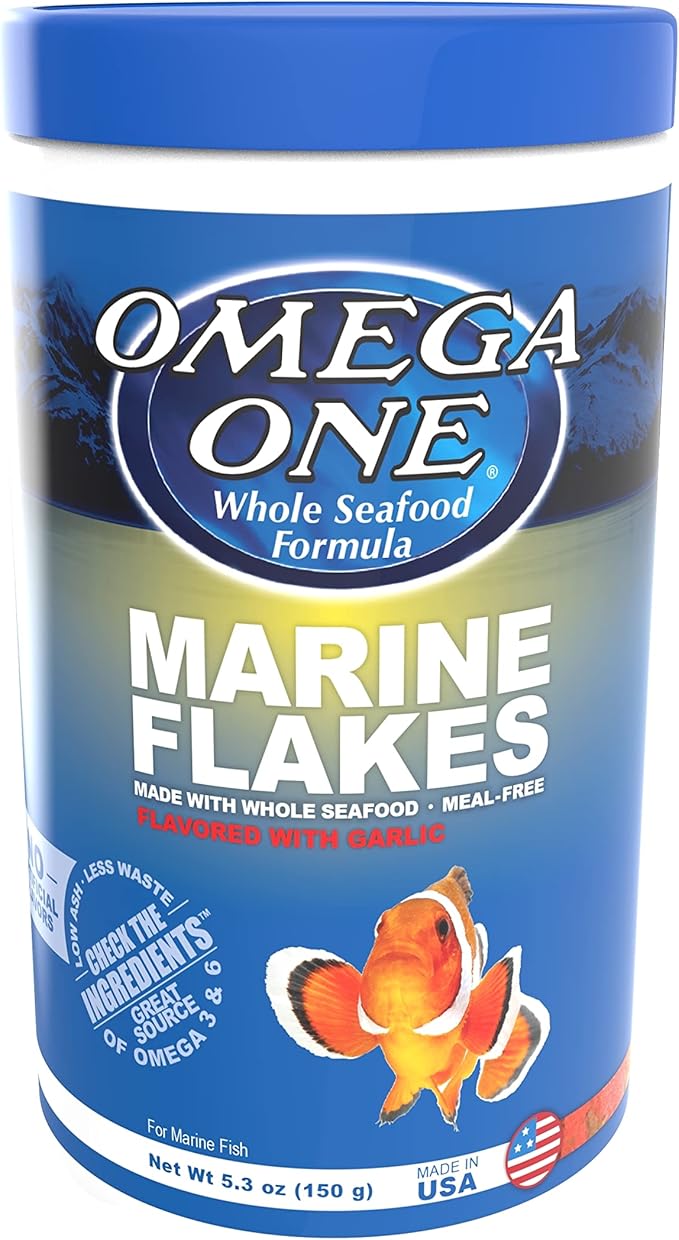 Omega One Garlic Marine Flakes, 5.3 oz