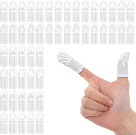 YUIANLB 20 Pcs Pet Dental Care Kit Finger Toothbrush Oral Cleaning Wipes Soft Washable Fabric Freshens Breath Reduces Plaque Tartar Complete Oral Hygiene Set for Puppies Kittens at Home