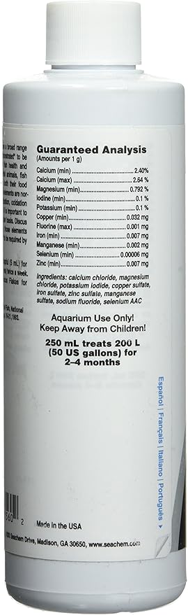 Seachem Discus Trace Elements 250ml