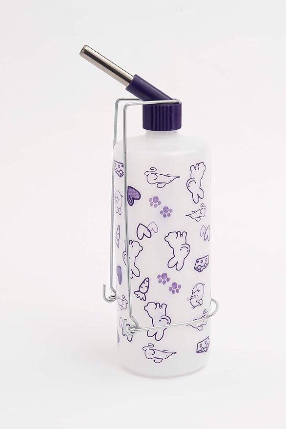 Lixit 32oz Weather Resistant Water Bottles with Heavy Duty Mount for Rabbits and Ferrets (Rabbits)