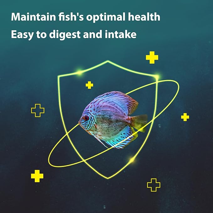 Tropical Fish Flakes (0.66 Oz) for Small Fish - Balanced Diet, Premium Food, Supports Health - Floating Fish Food