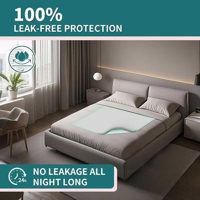 MILDPLUS Disposable Bed Pads for Adults 40"x36" 40 Pack Extra Large | Super Absorbent Underpads for Seniors & Pets, Waterproof Incontinence Pads, Mattress Protector
