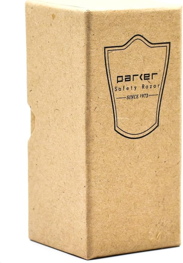 Parker Pure Badger Shaving Brush, Faux Ivory & Chrome, 22mm Knot | Rich Lather, Handcrafted Tool, Cream or Soap, Classic Wet Shaving, Iconic Brand. Includes Stand