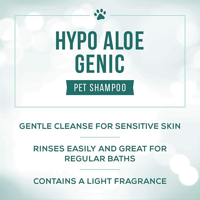 Nature's Specialties Hypoallergenic Ultra Concentrated Aloe Dog Shampoo for Pets, Makes up to 8 Gallons, Natural Choice for Professional Groomers, for Sensitive Skin, Made in USA, 32 oz