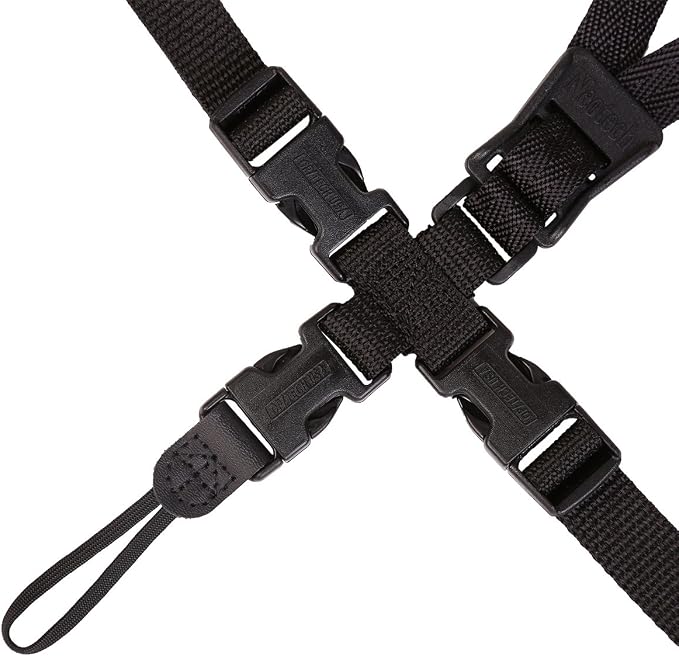 Neotech Soft Harness, Loop Attachment Saxophone Strap (2501272) Black