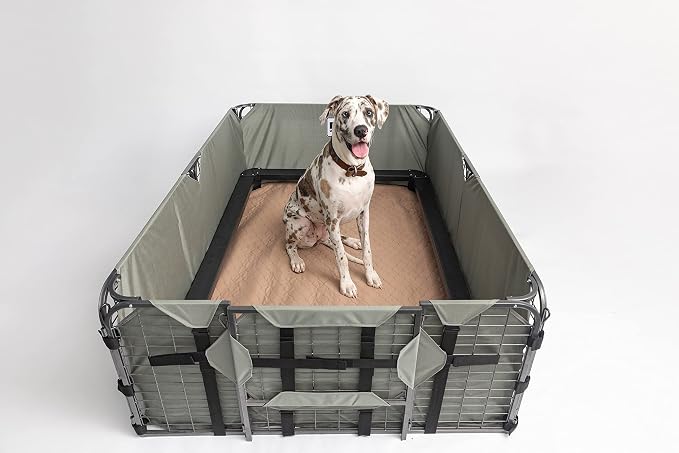 Washable Pee Pads for Dogs - Waterproof Reusable, 47 x 47 in | Durable lightweight training pads with rounded corners and laminated waterproof design for whelping and pet essentials