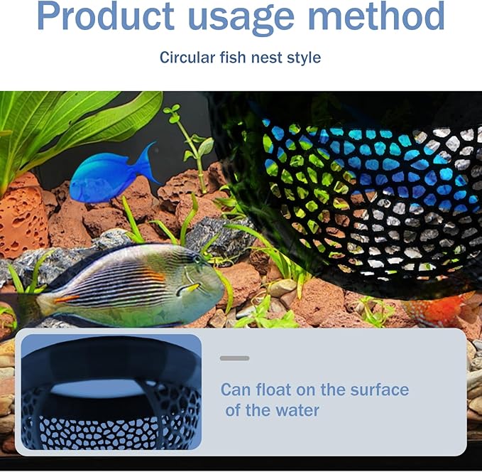 Little Fish Hammock and Little Fish Swimming Tunnel 2-Piece Set Aquarium Small Animal Animal Toys (Black) (Style 1)