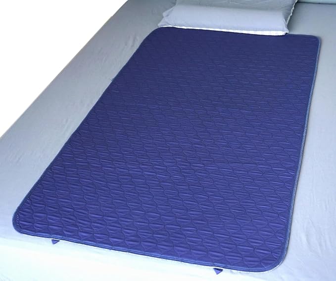 Washable Waterproof Bed Pads, Extra Absorbent 34”x60” (2 Pack | Anti Slip, Mattress and Furniture Protectors, Breathable, reusable underpads for Incontinence,Adults, Elderly, Kids, Pets