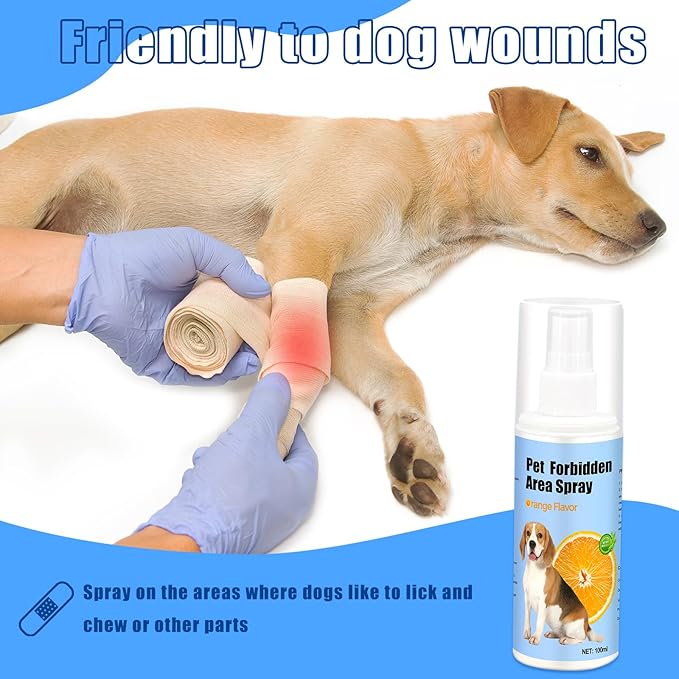 No Chew Spray for Dogs 2 Pack (100ML) Natural Ingredients Bitter Apple Spray for Dogs Alcohol Free Deterrent Spray to Stop Chewing Barking Marking and Nibbling