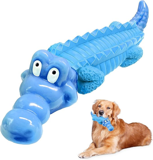 Jouets à mâcher résistants pour chiens destructeurs, jouets indestructibles pour occuper votre chien et réduire l'ennui pour chiens moyens et grands, saveur lait