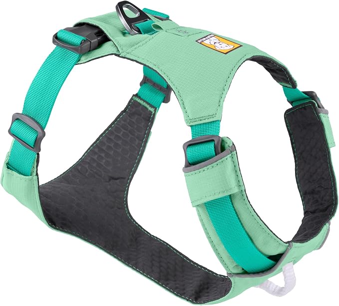 Ruffwear, Hi & Light, Everyday Lightweight Dog Harness, Trail Running, Walking, Hiking, All-Day Wear, Sage Green, XX-Small