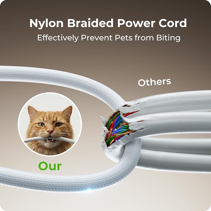 Frienhund Timed Automatic Cat Feeder 2 Cats with Slow Feed: Dual Automatic Dog Feeder with Information Visualization, Programmable Auto Cat Food Dispenser for Multiple Pets,Detachable for Clean-29 Cup