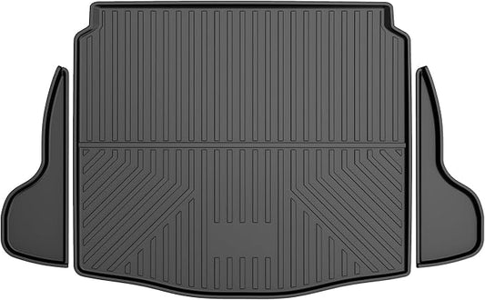Upgrade Corolla Cross SUV Cargo Liner | Custom Fit Trunk Mat Compatible with 2022 2023 2024 2025 Toyota Corolla Cross (FWD Models Only) | All Weather TPE Cargo Mat for Corolla Cross